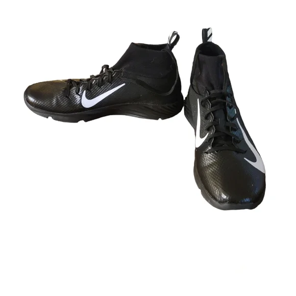Nike Vapor Untouchable Speed Turf 2 Football Shoes Black/ White Size 12 - Picture 3 of 7